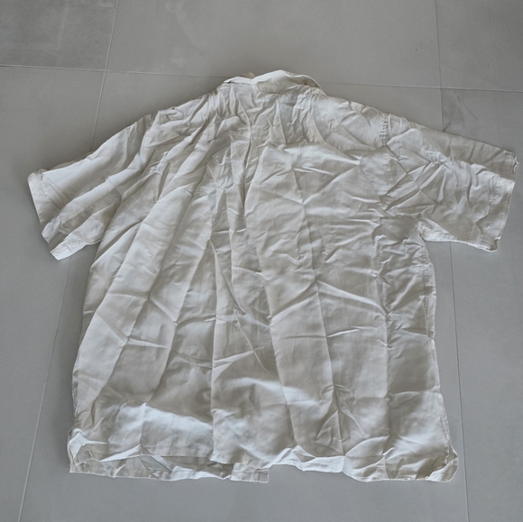 Vintage Button-Down Shirt With Embroidery - 3XL - Picture 4 of 5